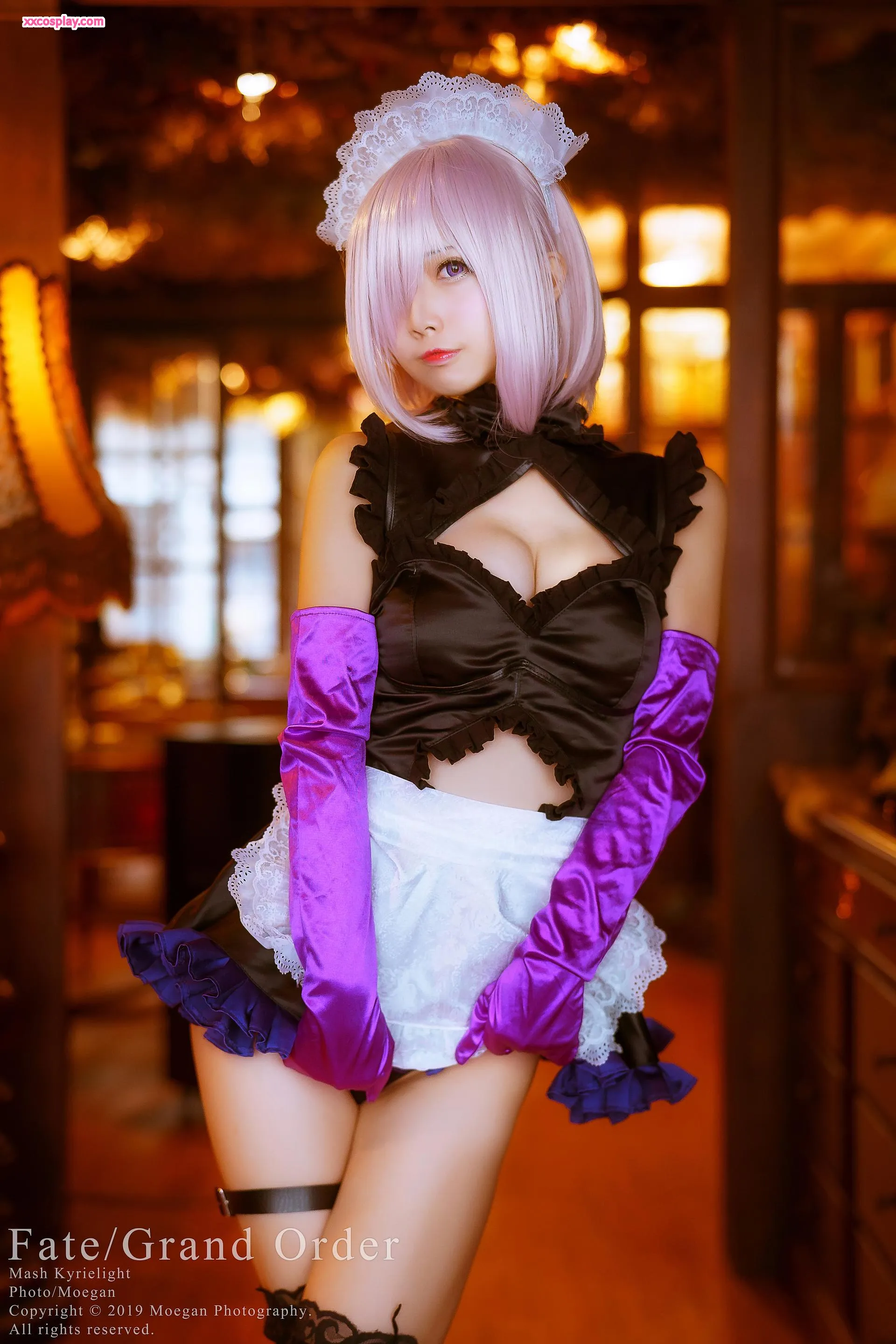 Okita Rinka sebagai Mash Kyrielight - Fate/Grand Order